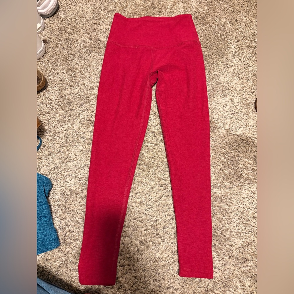 Bright Pink Beyond Yoga Leggings